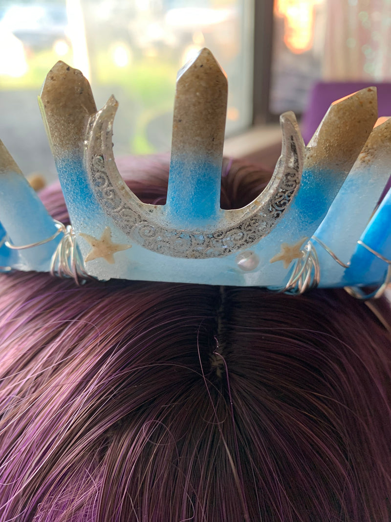 A Crystal Resin Crown (Every Crown is Custom)