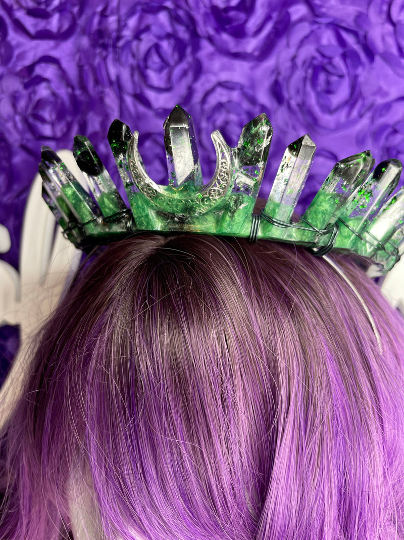 A Crystal Resin Crown (Every Crown is Custom)