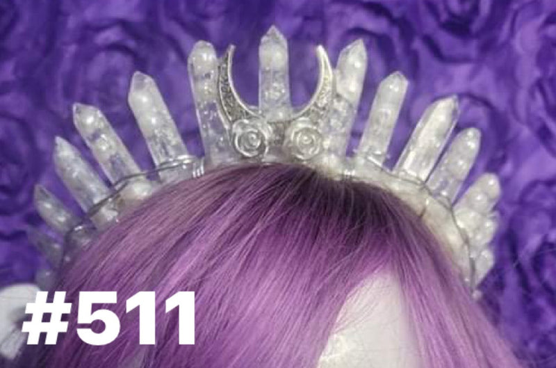 A Crystal Resin Crown (Every Crown is Custom)