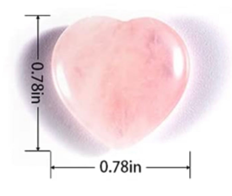 Crystal Hearts “Worry stone”