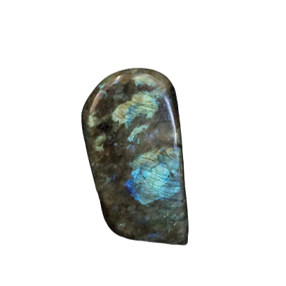 Beautiful authentic Labradorite 4 in. Tall