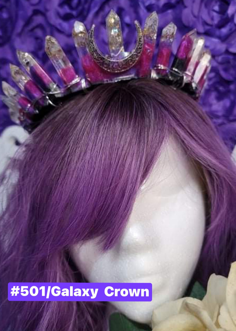 A Crystal Resin Crown (Every Crown is Custom)