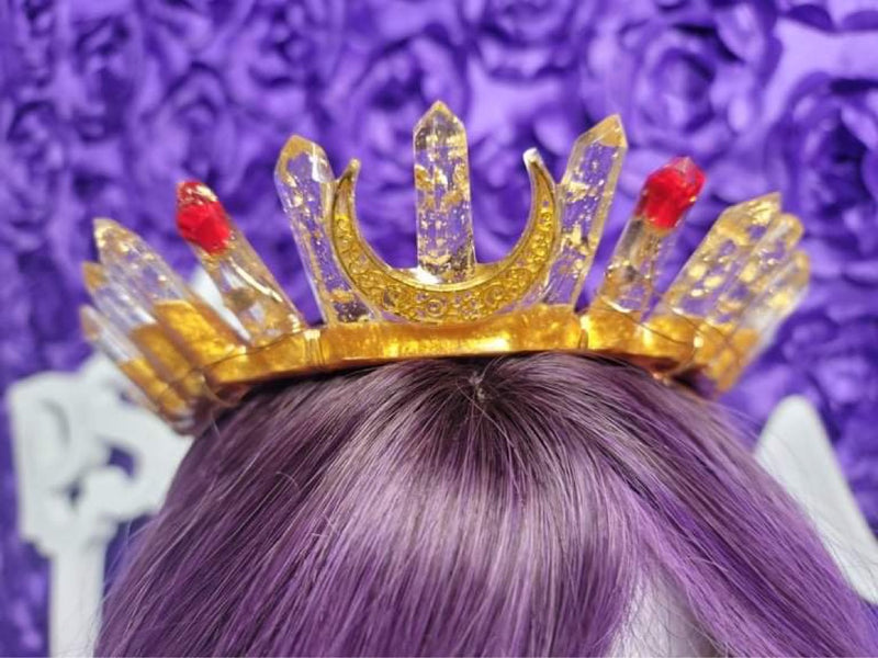 A Crystal Resin Crown (Every Crown is Custom)