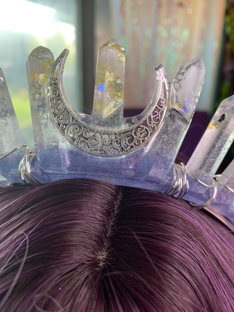 A Crystal Resin Crown (Every Crown is Custom)