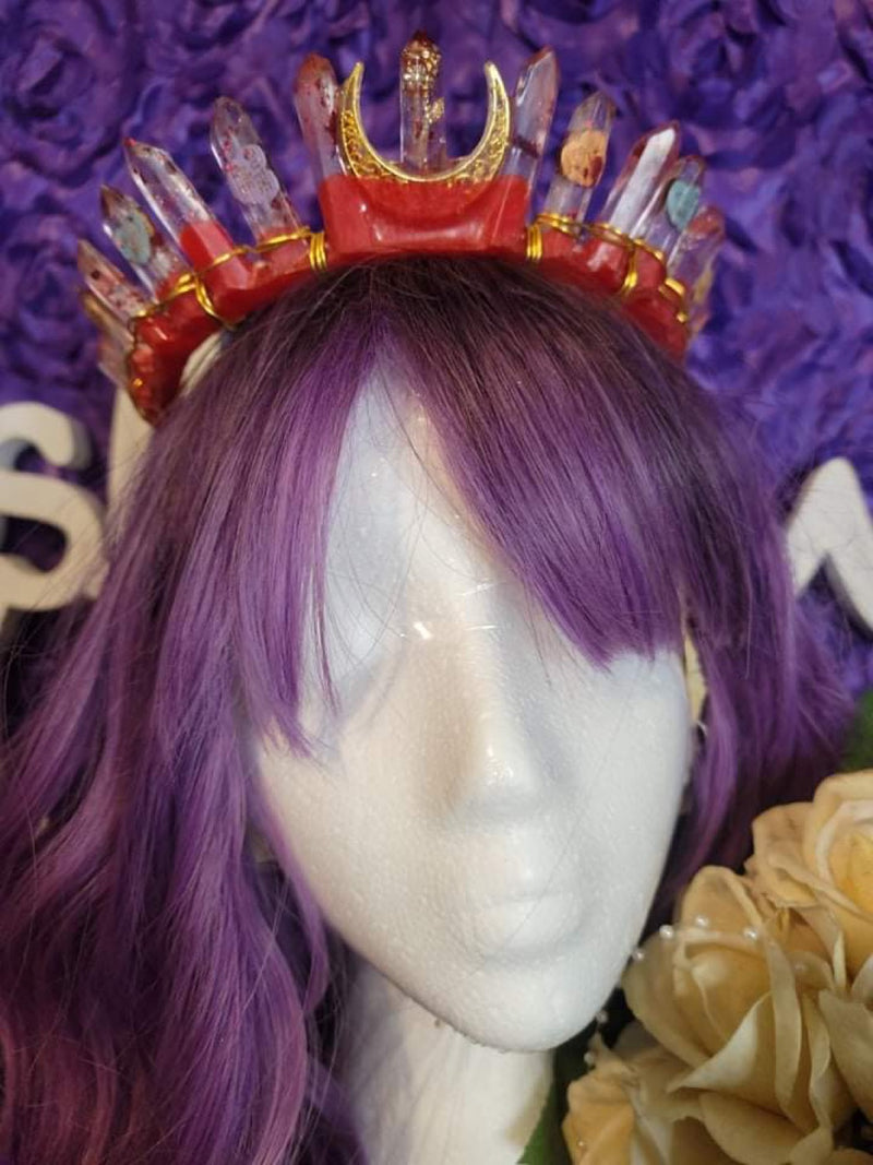 A Crystal Resin Crown (Every Crown is Custom)