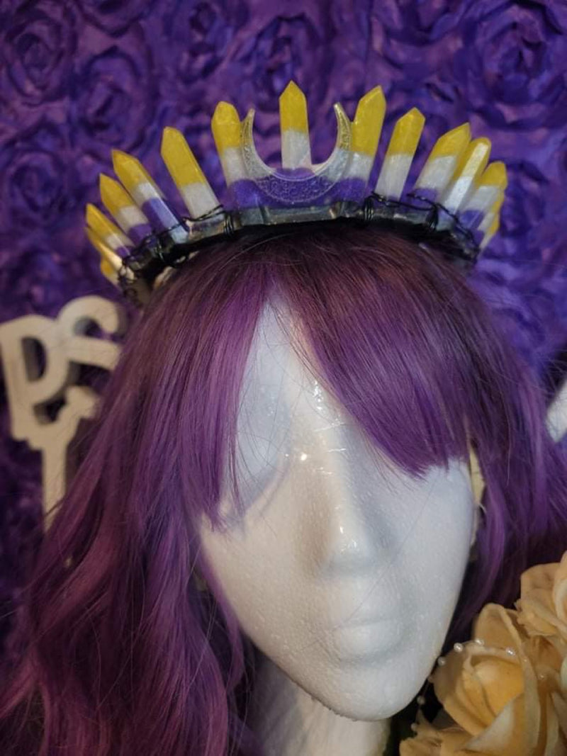 A Crystal Resin Crown (Every Crown is Custom)